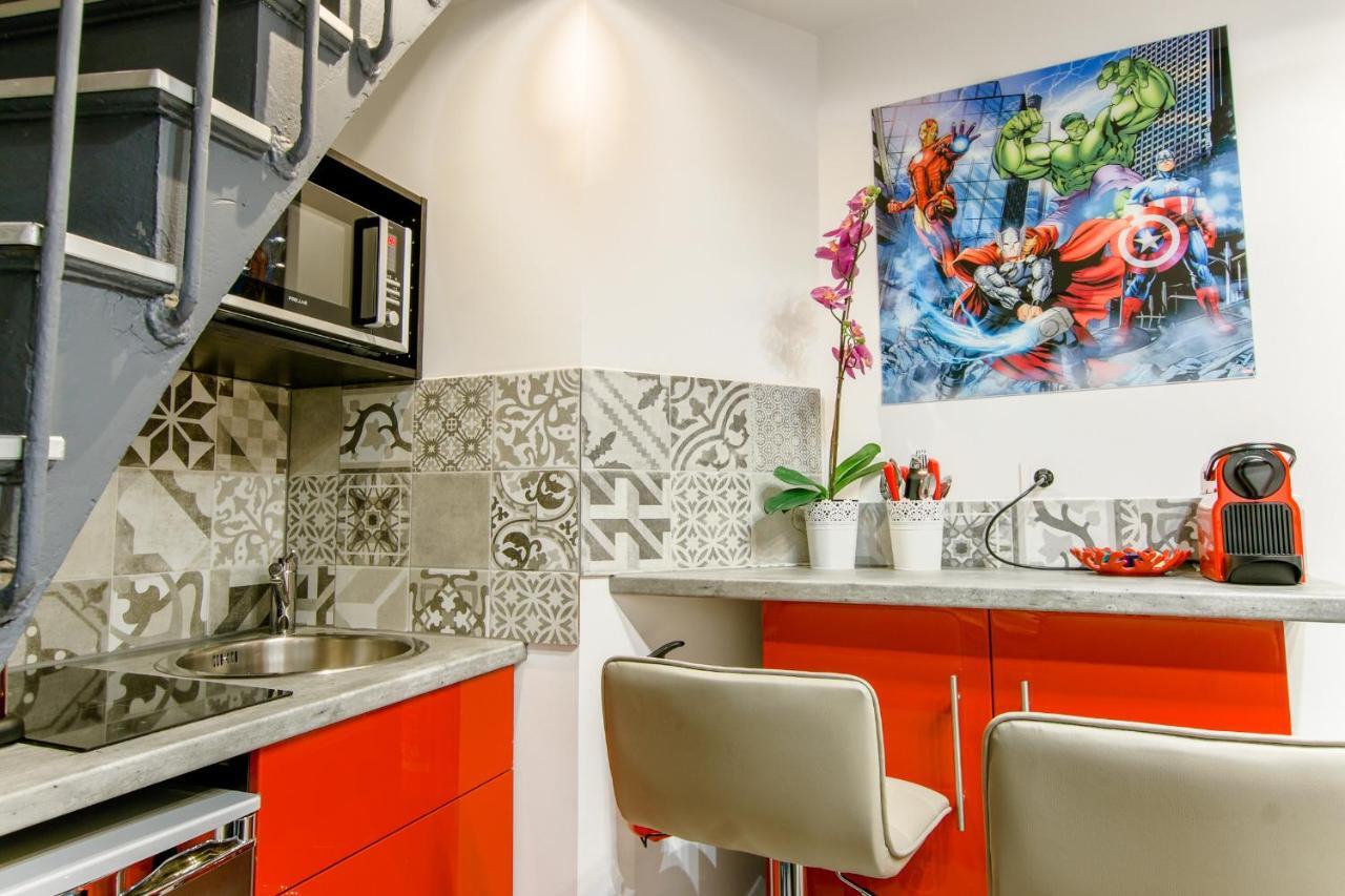 25 - Fun Duplex In Montorgueil Apartment Paris Exterior photo